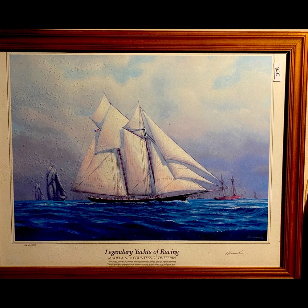 Legendary Yachts of Racing by Chris Hammond